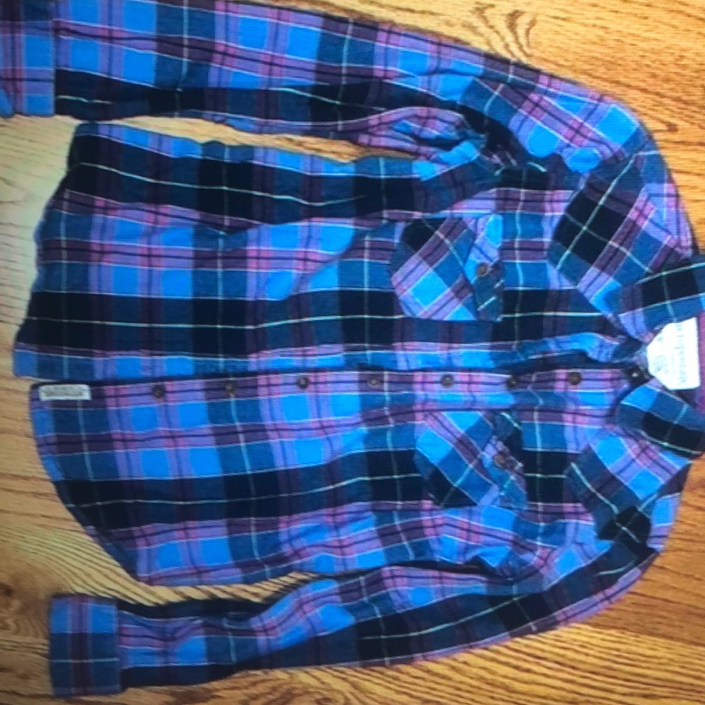 Aeropostale Girls medium Flannel